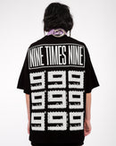 999999999 LOGO BLACK/WHITE - TEE