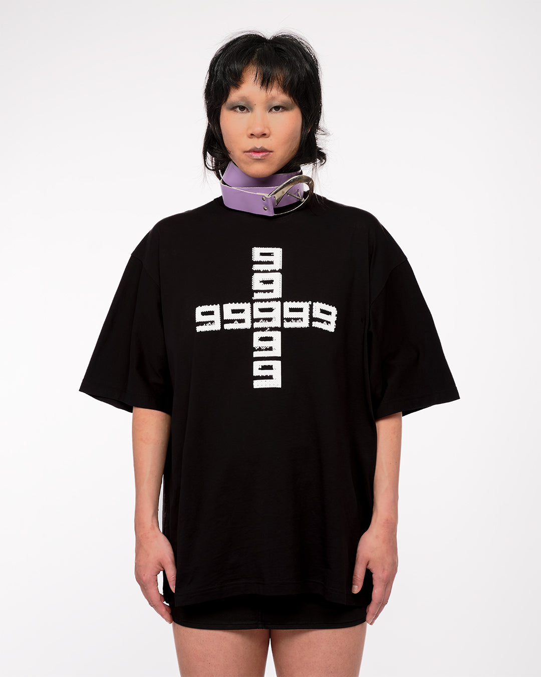 999999999 LOGO BLACK/WHITE - TEE
