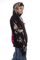 LE CLASSIC LOGO BLACK/RED - HOODIE