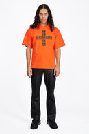 CLASSIC LOGO ORANGE/BLACK - TEE