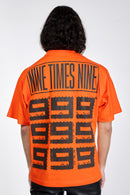 CLASSIC LOGO ORANGE/BLACK - TEE