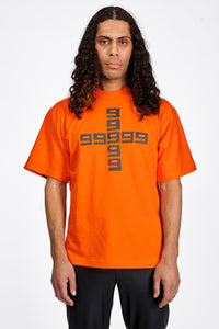 CLASSIC LOGO ORANGE/BLACK - TEE