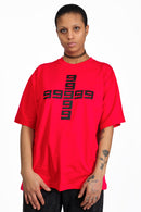 CLASSIC LOGO RED/BLACK - TEE